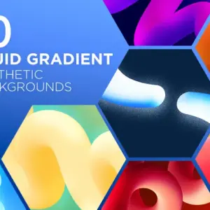 10 Aesthetic Liquid Backgrounds | Extended Commercial License