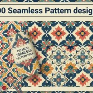 100 Seamless Patterns Bundle — Extended License