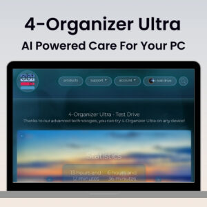 4-Organizer Ultra: AI-Powered Care For Windows PC | Lifetime Access