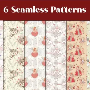 6 Seamless Modern Patterns | Extended Commercial License