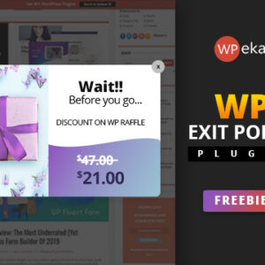 Advanced WP Exit Intent Pop-Up Plugin