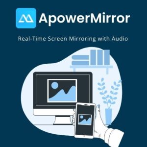 ApowerMirror - Real -Time Screen Mirroring With Audio | Lifetime Access