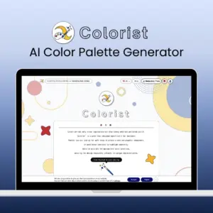 Colorist - AI Color Palette Generator | Annual Subscription