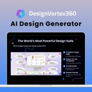 DesignVortex360 - AI Design Generator | Lifetime Access