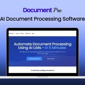 DocumentPro - AI Document Processing Software | Annual Access