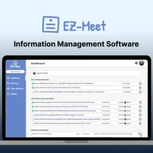 EZ-Meet - Information Management Software | Lifetime Access