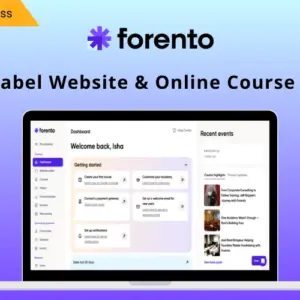 Forento White-Label Website and Online Courses