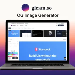 Gleam - OG Image Generator | Lifetime Access