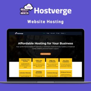 Hostverge - Website Hosting | Lifetime Access