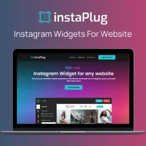 InstaPlug - Instagram Widgets For Website | Lifetime Access