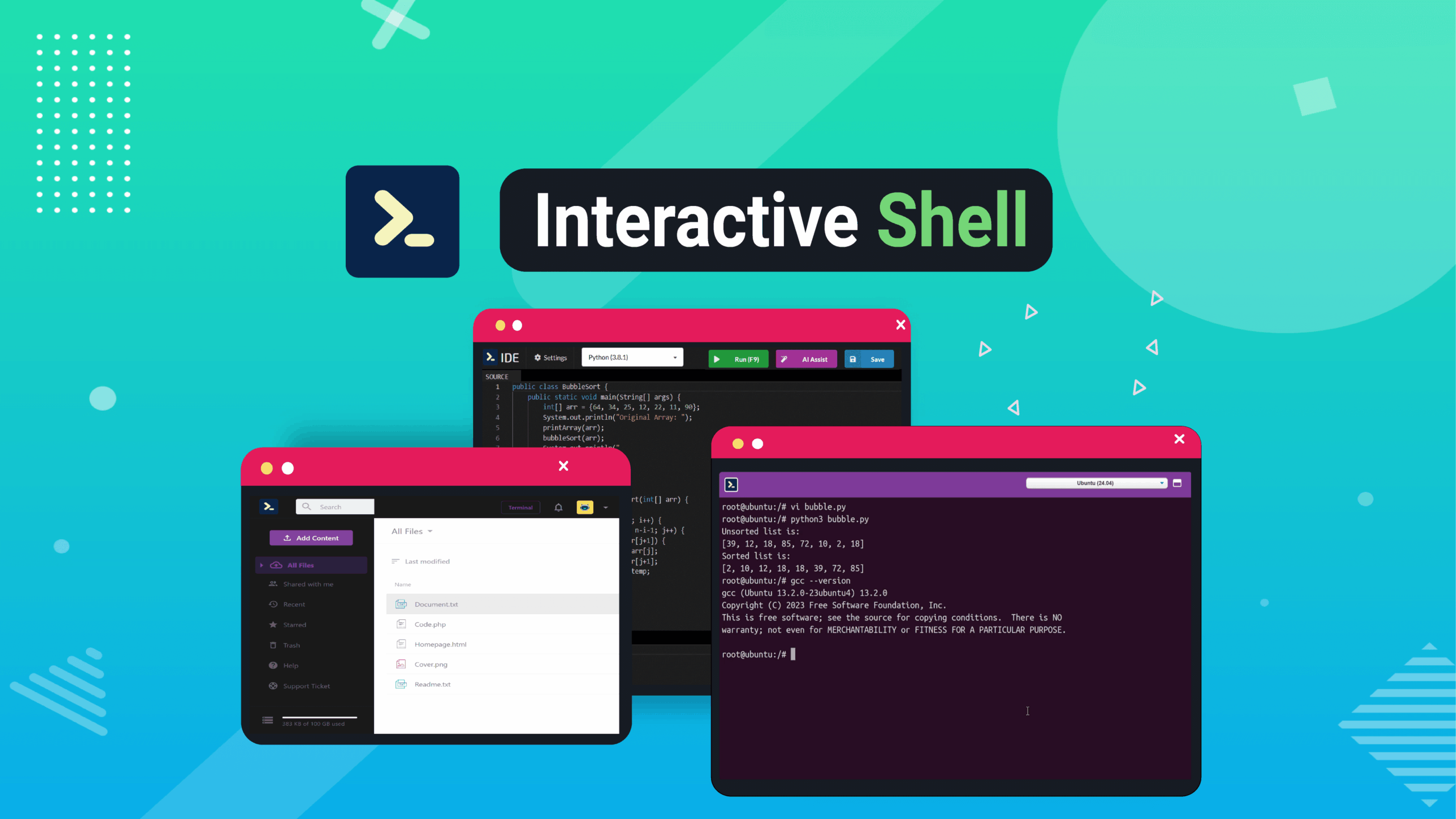 Interactive Terminal