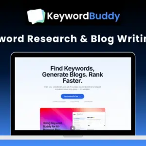 KeywordBuddy: AI Keyword & Blog Tool - Lifetime