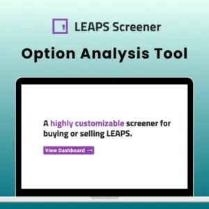 LEAPS Screener - Option Analysis Tool | Lifetime Access