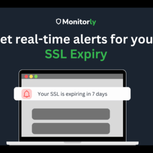 Monitorly - SSL Certificates Alerts | Lifetime Access