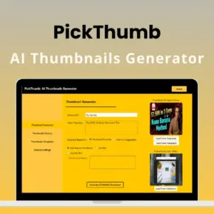 PickThumb - AI Thumbnails Generator (Win – 2PC) | Lifetime Access