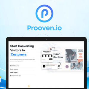 Prooven.io - Smart Social Proof Software - Unlimited Plan | Lifetime Access