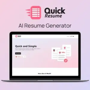 Quick Resume - AI Resume Generator