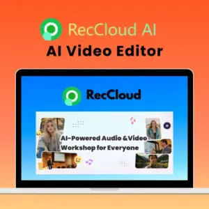 RecCloud AI - AI Video Editor | Annual Access