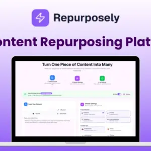 Repurposely - AI Content Repurposing Platform | Lifetime Access