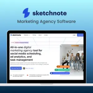 Sketchnote - Marketing Agency Software | Annual Subscription