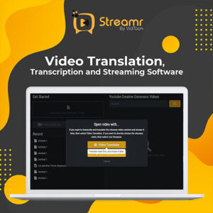 Streamr - Automatic AI Video Transcription | Lifetime Access