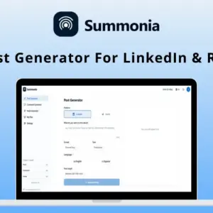 Summonia - AI Post Generator For LinkedIn & Reddit | Annual Access
