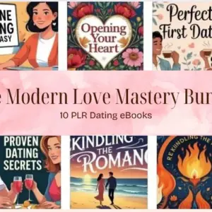 The Modern Love Mastery Bundle - 10 PLR Dating eBooks | Lifetime Access