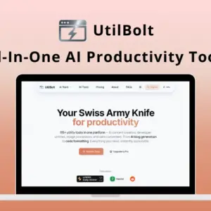 UtilBolt - All-In-One AI Productivity Tools | Lifetime Access