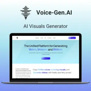 VoiceGen - AI Visuals Generator | Lifetime Access
