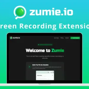 Zumie - Screen Recording Extension | Lifetime Access