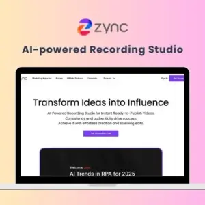Zync - AI-Powered Recording Studio | Annual Subscription