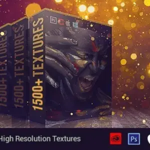 1,500+ High-Res Texture Bundle — Extended License