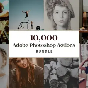 10,000 Adobe Photoshop Actions — Extended License