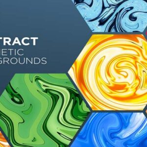 10 Abstract Aesthetic Backgrounds — Extended License