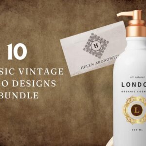 10 Classic Vintage Logo Design Bundle
