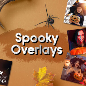 10 Spooky Overlays — Free Download