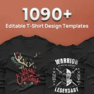 1090+ T-Shirt Templates — Extended Commercial License