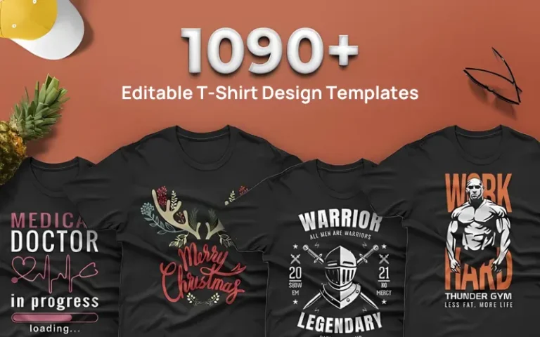 1090+ T-Shirt Templates — Extended Commercial License