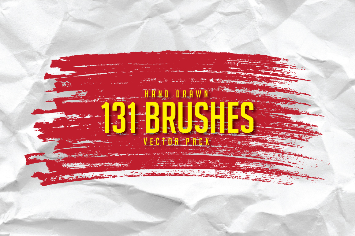 131 Free Hand-Drawn Brushes for Illustrator