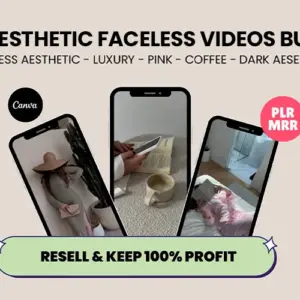 1400 Aesthetic Faceless Video Bundle