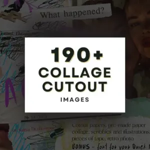 190+ Collage Cutouts — Commercial License