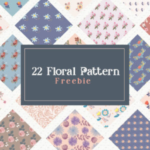 20+ Floral Patterns Freebie — Extended License