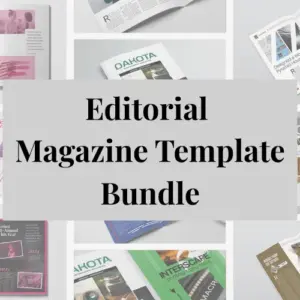 3-in-1 Editorial Magazine Templates Extended License