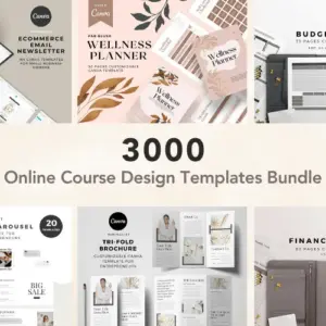 3000 Course Templates Bundle — Extended License