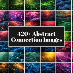 420+ Abstract Connection Images — Commercial License