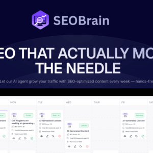 5 words: SEOBrain AI Insights and Optimization Platform