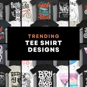 50 Trending T-Shirt Designs — Extended License