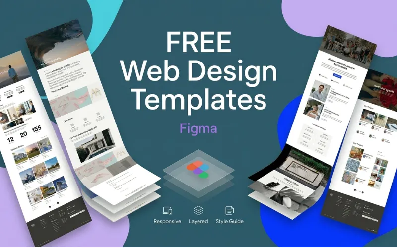 6 Free Figma Web Templates — Extended License