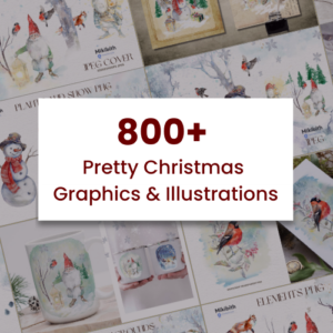 8-in-1 Christmas Graphics Bundle — Commercial License