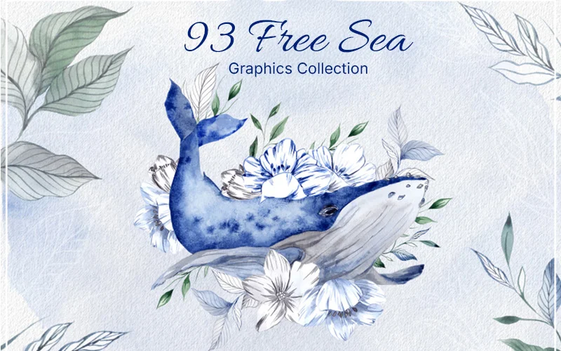 93 Free Sea Graphics Bundle
